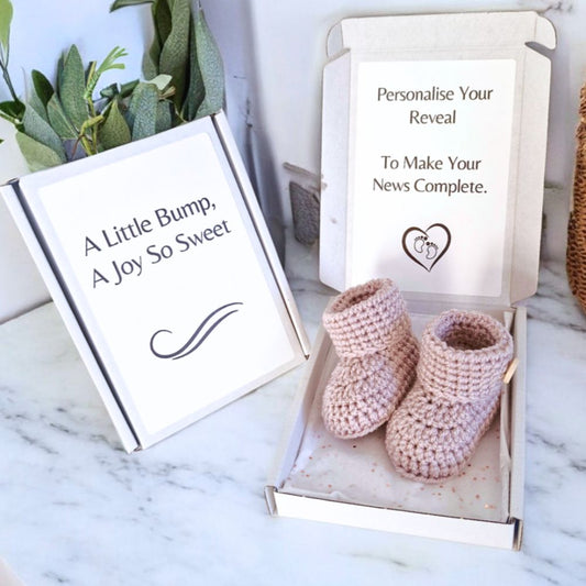 Personalised Pregnancy Announcement Gift | New Baby Reveal Box - Twisted by the Sea