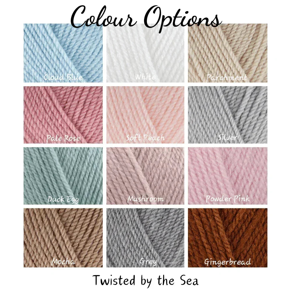 ‘Born in 2026’ Crochet Baby Booties – Handmade Newborn Gift or Pregnancy Reveal - Twisted by the Sea