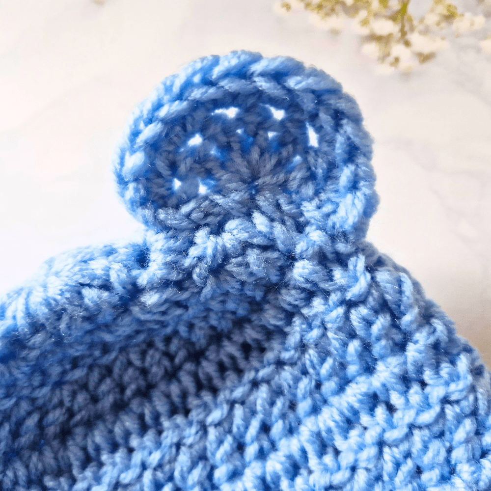 Teddy Bear Crochet Hat and Bootie Set – Handmade Baby Gift - Twisted by the Sea