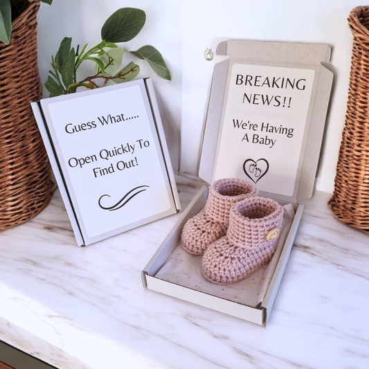 Pregnancy Announcement Keepsake Gift | A Little One Is On The Way - Twisted by the Sea