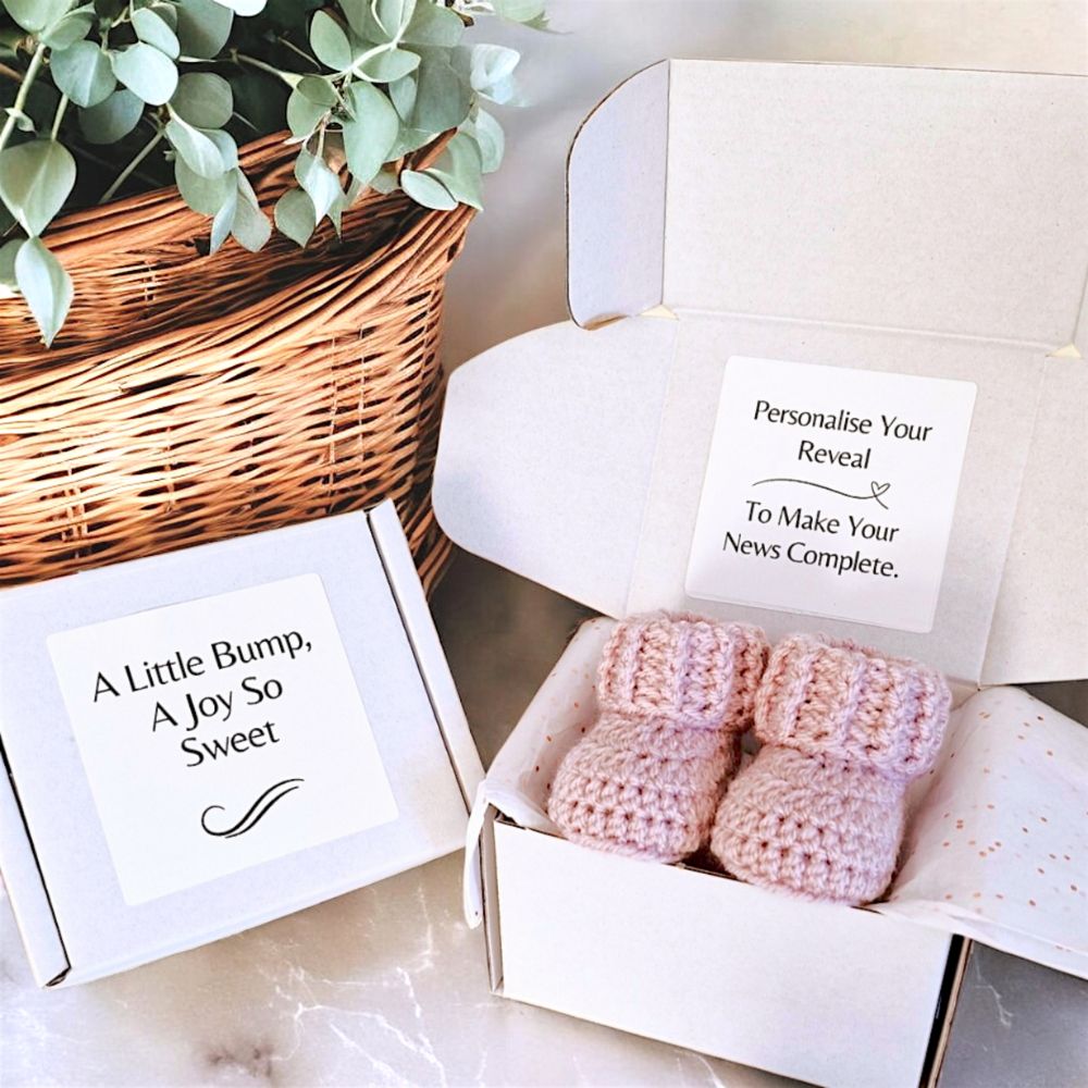 Personalised pregnancy reveals for your loved one's 