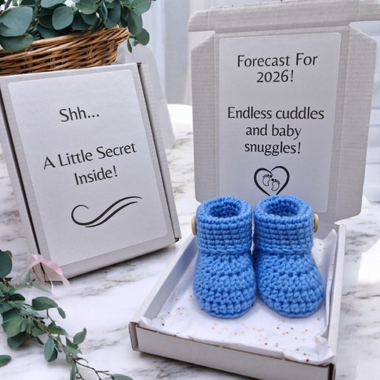 Pregnancy Announcement Gift 2026 | New Baby Reveal Box - Twisted by the Sea