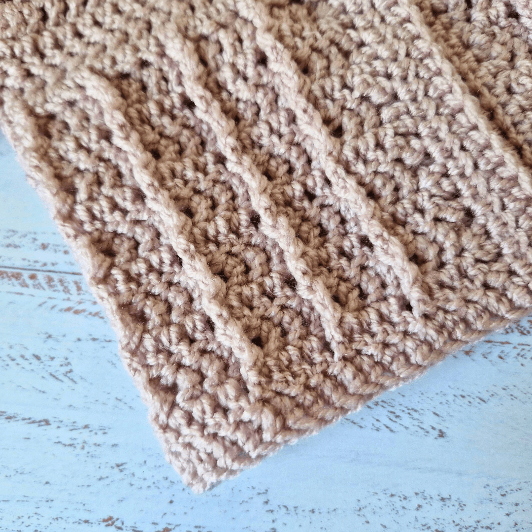 Handmade Crochet Baby Cardigan, Sizes Newborn and 0-3 Months - Twisted by the Sea