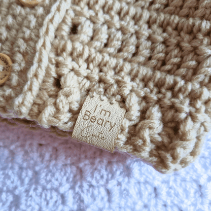 Crochet Baby Hooded Cardigan – Newborn to 2 Years - Twisted by the Sea