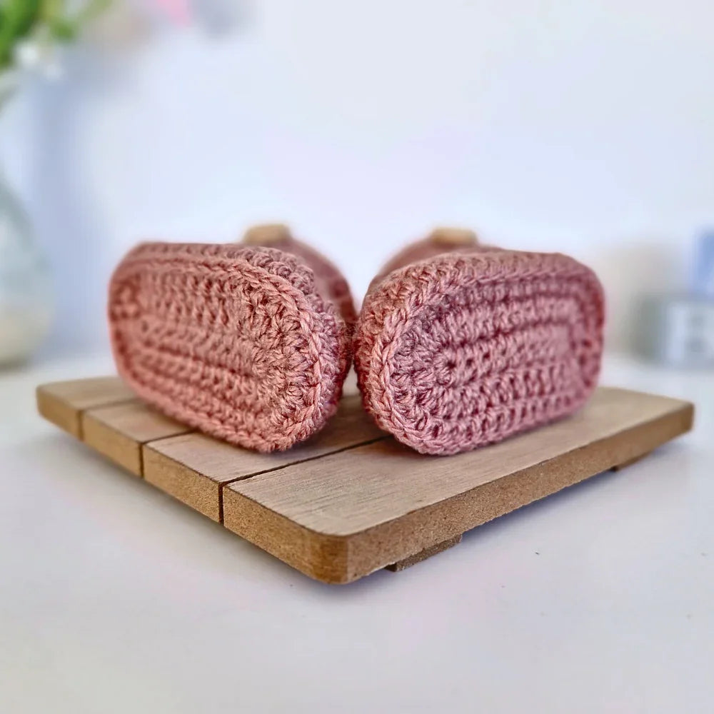 Crochet Baby Booties – Soft and Cosy Handmade Shoes for Newborns - Twisted by the Sea
