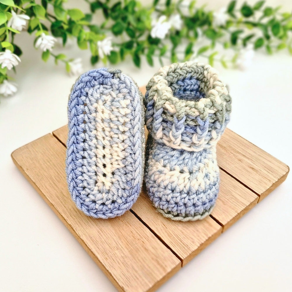 Crochet Baby Booties – Stylecraft Bambino Prints