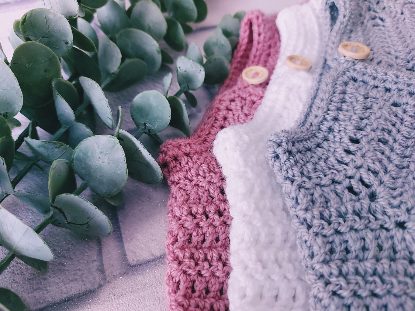 Crochet Baby Cardigan – Newborn to 24 Months - Twisted by the Sea