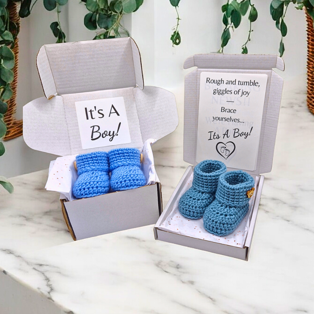 It's A Boy Gender Reveal Gift | Rough and Tumble - Twisted by the Sea