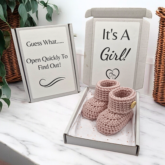 It's A Girl Gender Reveal Gift | Pink and Sweet - Twisted by the Sea