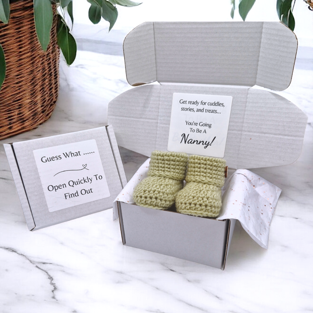 Nanny To Be Pregnancy Reveal Gift | Get Ready For Cuddles - Twisted by the Sea
