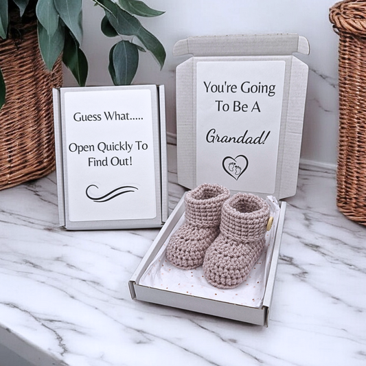 Grandad To Be Pregnancy Reveal Gift | New Grandad Announcement Box - Twisted by the Sea