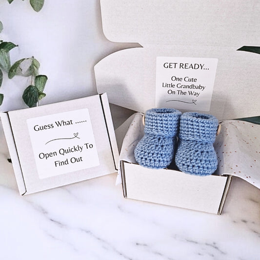 Grandparents To Be Pregnancy Reveal Gift - Twisted by the Sea