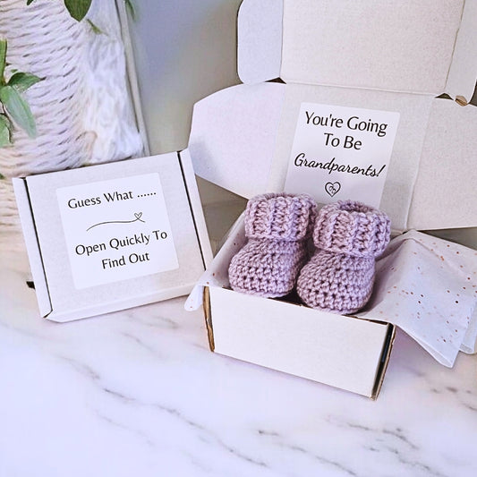 Grandparents To Be Pregnancy Reveal Gift - Twisted by the Sea