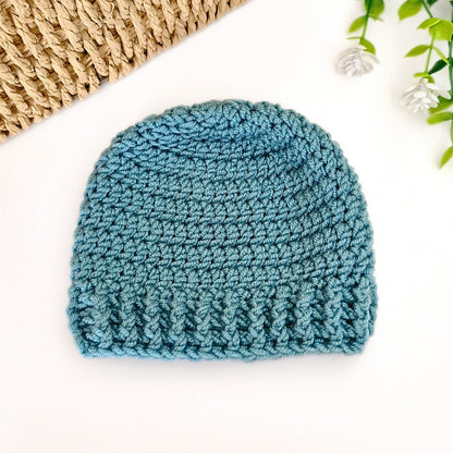 Crochet Newborn Hat and Booties Gift Set – Coastal Tide