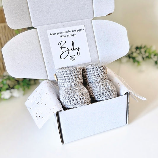 Pregnancy Announcement Gift Box - Keepsake Baby Reveal