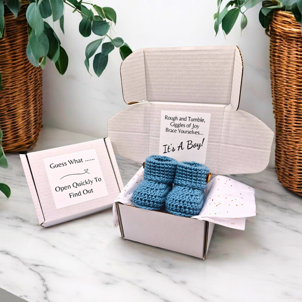 It's A Boy Gender Reveal Gift | Rough and Tumble - Twisted by the Sea