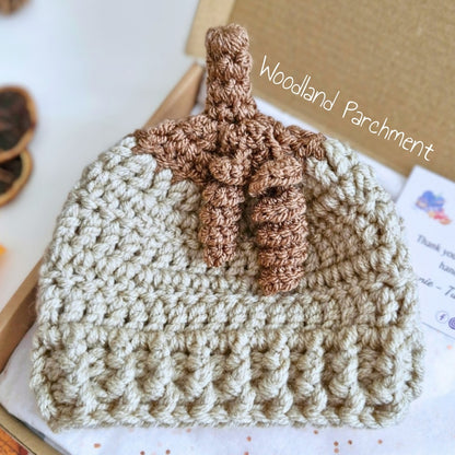 Handmade Crochet Summerween Baby Hat – Pumpkin Gift