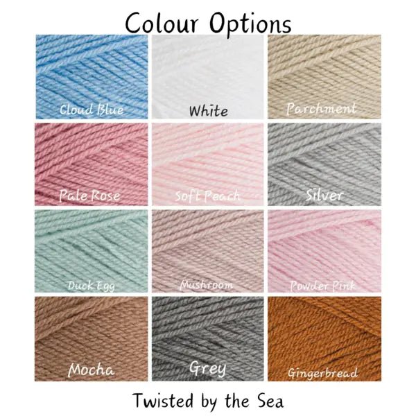 Crochet Daisy Baby Cardigan – Handmade in sizes 12 to 24 Months - Twisted by the Sea